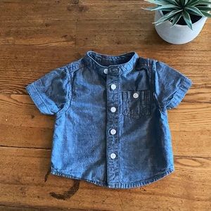 Denim Baby Button Down Shirt